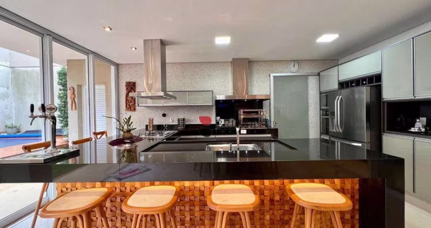 Casa sobrado alto padrão com 414m², 5 quartos à venda no Condomínio Alphaville 2 em Ribeirão Preto/SP I Imobiliária Brioni imóveis