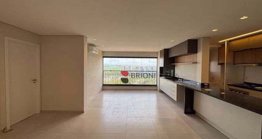 Apartamento com 2 quartos para alugar, 110 m² por R$ 7.655/mês - Jardim Olhos D'Água - Ribeirão Preto/SP