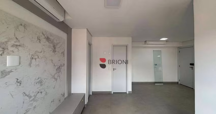 Apartamento com 1 quarto para alugar, 69 m² por R$ 4.510/mês - Fazenda Olhos D'água em Ribeirão Preto/SP I Imobiliária Brioni imóveis