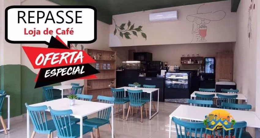 ﻿R$125mil - Oportunidade ...Repasse de Loja de Café e lanches em funcionamento, é só dar continuidade.