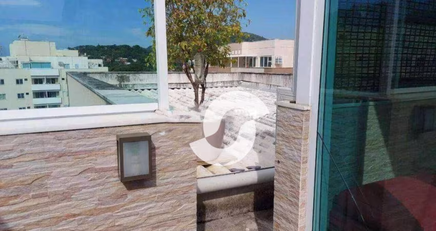 Cobertura com 2 dormitórios à venda, 91 m² por R$ 980.000,00 - Badu - Niterói/RJ