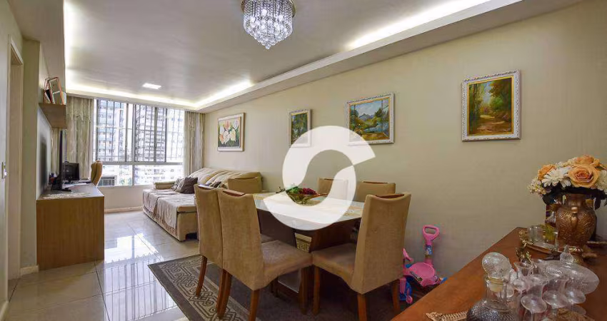 Apartamento com 2 dormitórios à venda, 90 m² por R$ 700.000,00 - Icaraí - Niterói/RJ