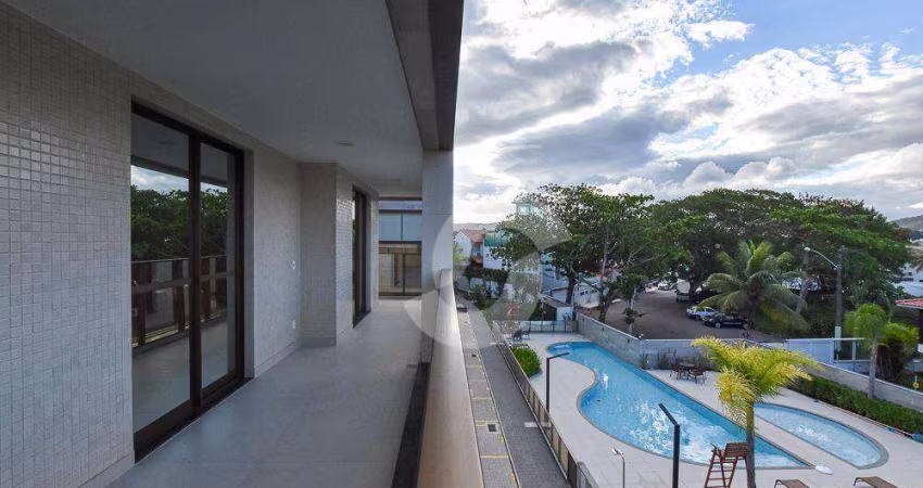 Apartamento com 4 dormitórios à venda, 145 m² por R$ 2.600.000,00 - Camboinhas - Niterói/RJ