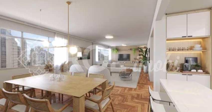 Venda de Apartamento em Higienópolis em SP: 3 Quartos, 3 Suítes, 240,52m², 2 Vagas de Garagem!