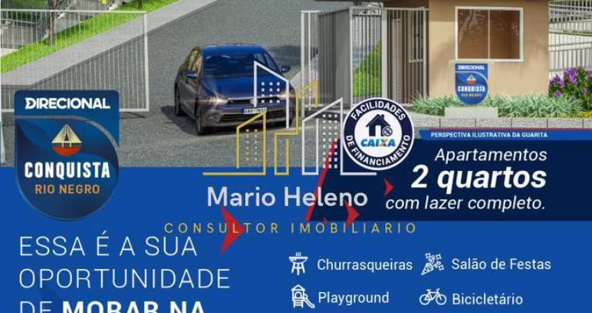 Minha Casa Minha Vida para Venda em Manaus, Ponta Negra, 2 dormitórios, 1 banheiro, 1 vaga