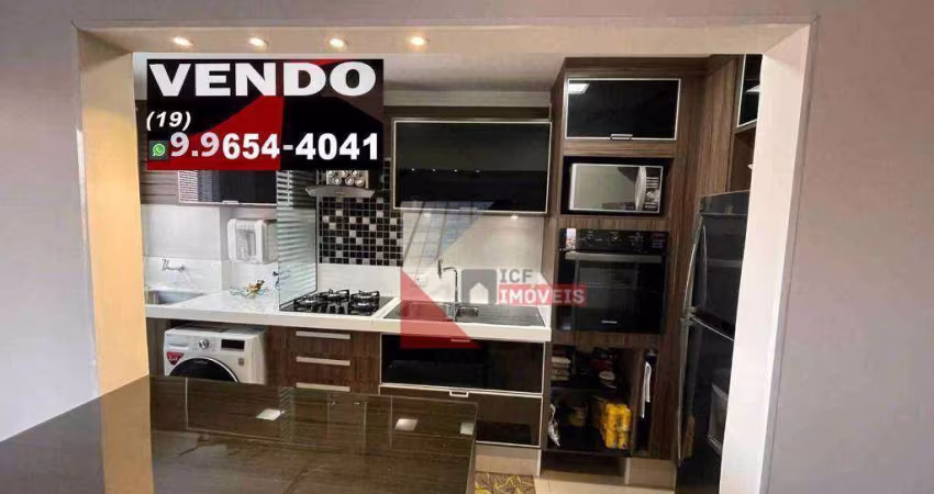 Apartamento com 2 dormitórios à venda, 72 m² por R$ 480.000,00 - Nossa Senhora de Fátima - Americana/SP