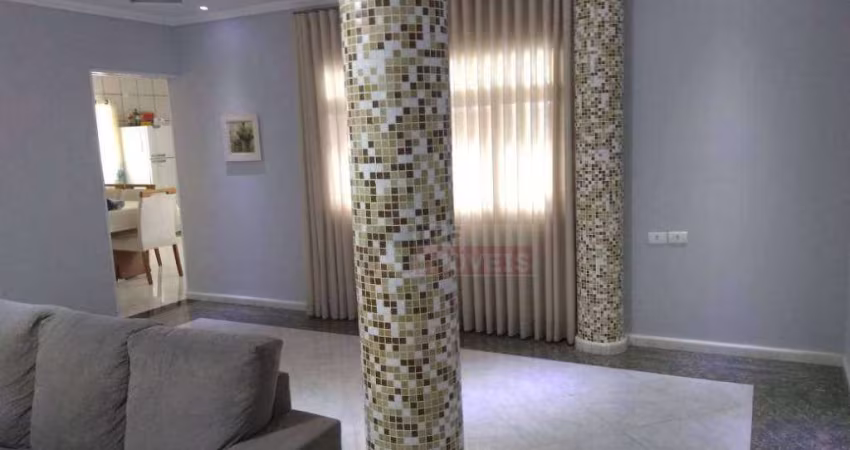 Casa com 3 dormitórios com salão comercial e renda à venda, 500 m² por R$ 980 mil - Residencial Vale das Nogueiras - Americana/SP