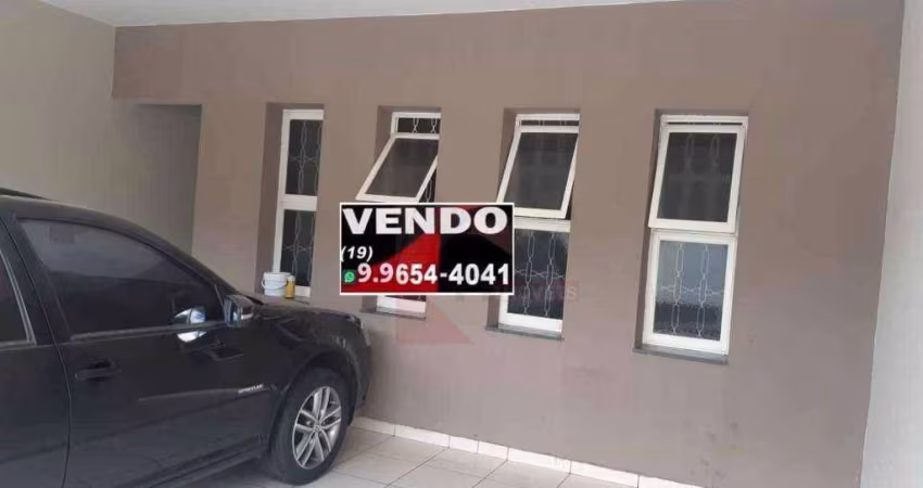 Excelente casa assobradada com quatro dormitórios à venda no Morada do Sol em Americana-SP.
