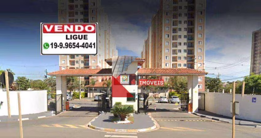Apartamento com 2 dormitórios à venda, 49 m² por R$ 272.000,00 - Jardim Nossa Senhora do Carmo - Americana/SP