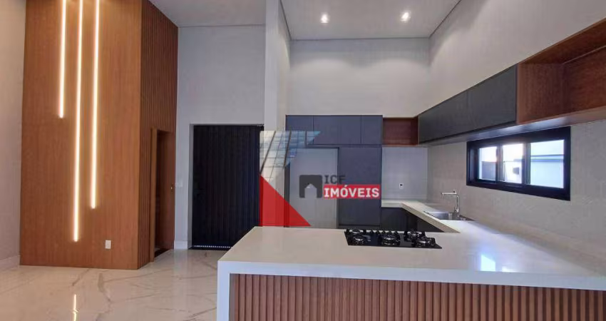 Belíssima casa com 3 dormitórios à venda, 221 m² por R$ 2.250.000 - Residencial Pau Brasil - Americana/SP
