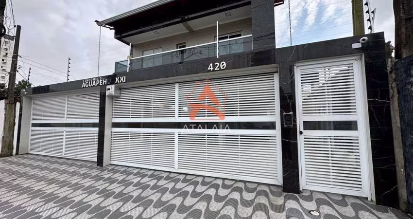 Casa de Condomínio com 2 quartos, Guilhermina, Praia Grande - R$ 420 mil, Cod: 1723