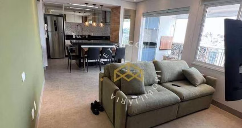 Apartamento com 2 dormitórios para alugar, 149 m² por R$ 8.850,00/mês - Parque Taquaral - Campinas/SP