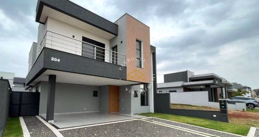 Casa com 4 dormitórios à venda, 265 m² por R$ 2.300.000,00 - Condomínio Residencial Royal Garden - Paulínia/SP