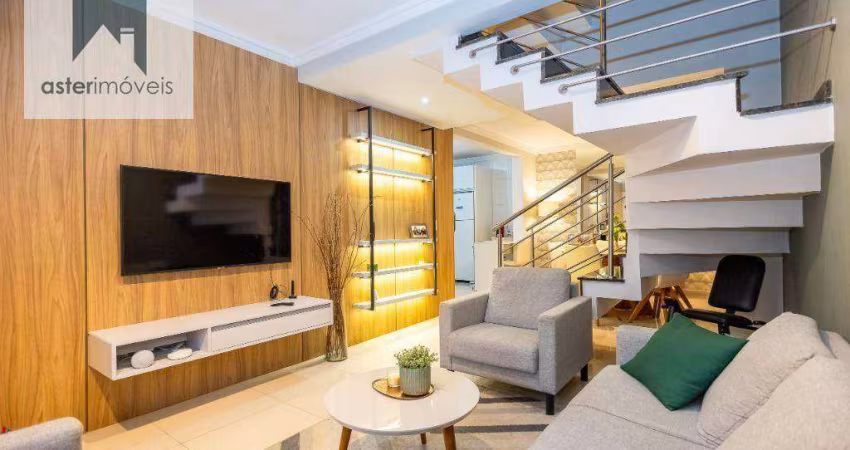 Sobrado TRIPLEX 3 suítes, churrasqueira, 2 vagas - Condomínio Park Residence - Atuba