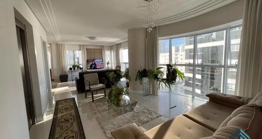 Apartamento mobiliado, ensolarado 03 suítes, 03 vagas em Bal. Camboriú SC