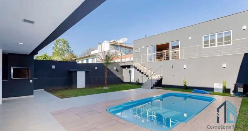 Casa MOBILIADA 100%, 03 suítes, Piscina aquecida, 11 vagas, no Uberaba em Curitiba PR