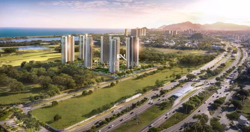 Apartamento de luxo à venda, no Oceana Golf, Barra da Tijuca, com 4 quartos, 194,32m²