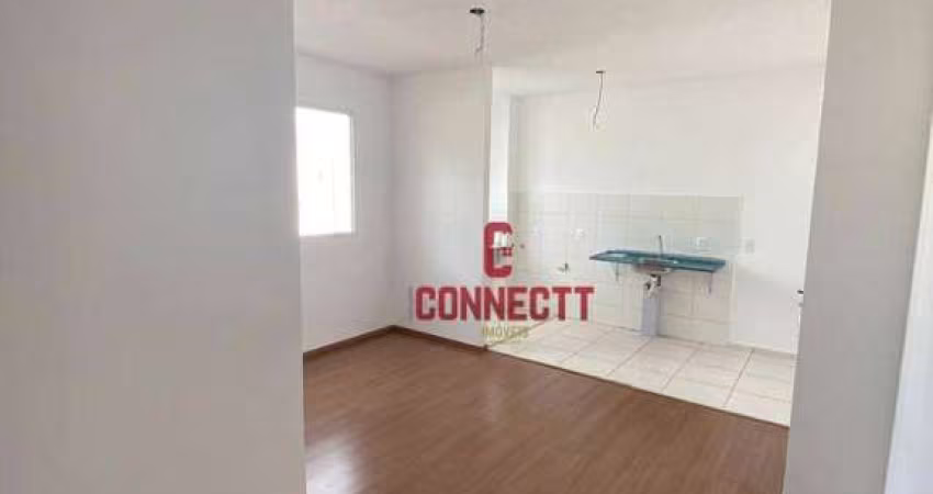 Apartamento com 2 dormitórios à venda, 43 m² por R$ 175.000 - Reserva Macaúba - Ribeirão Preto/SP