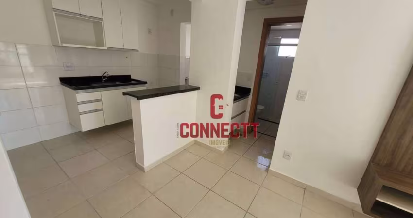 Apartamento com 1 dormitório para alugar, 45 m² por R$ 2.058/mês - Nova Aliança - Ribeirão Preto/SP
