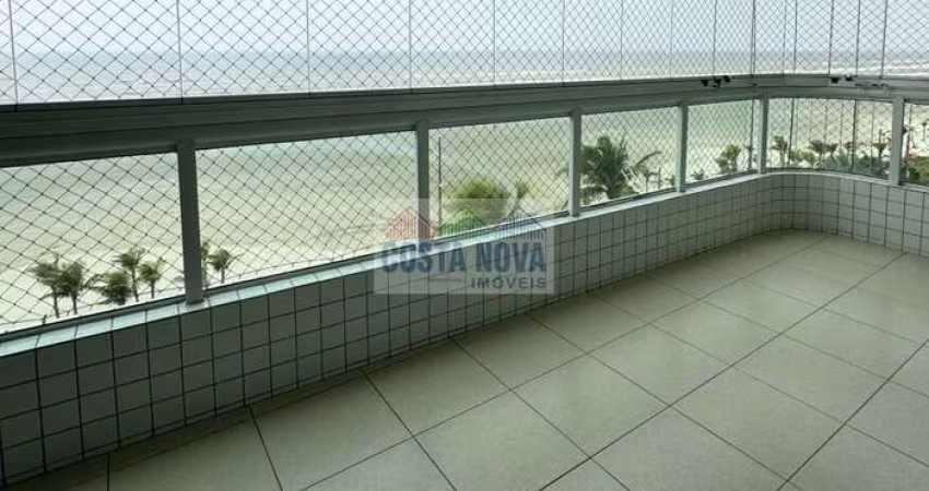 Apartamento com 2 quartos sendo 1 suíte, 2 banheiros, 1 vaga, lazer completo, frente mar