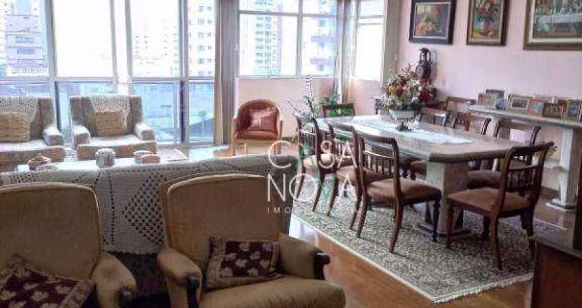 Apartamento com 4 dormitórios à venda, 186 m² por R$ 1.200.000,00 - Embaré - Santos/SP