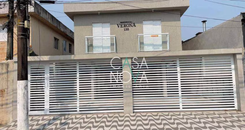 Casa com 2 dormitórios à venda, 50 m² por R$ 277.000,00 - Catiapoã - São Vicente/SP