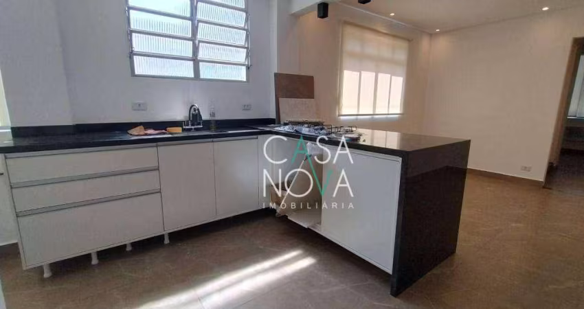 Belo apartamento com 1 dorm. suíte, lavabo, esquina da praia