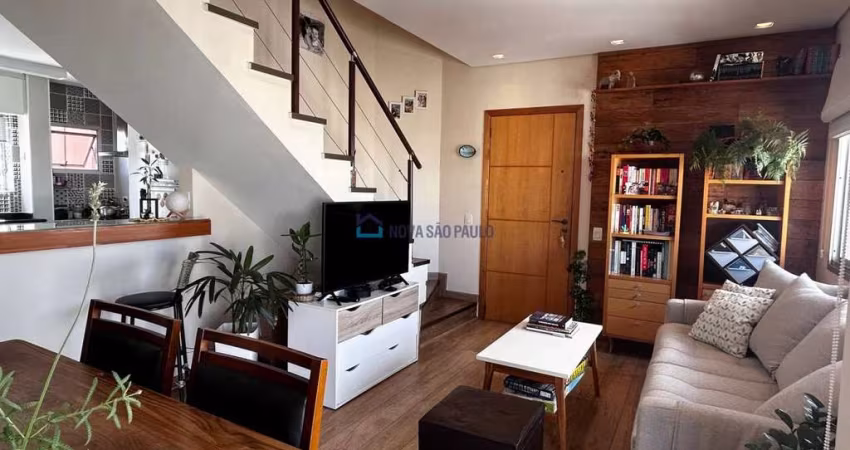 Cobertura Duplex, 2 quartos e suíte, 138m², Chácara Inglesa