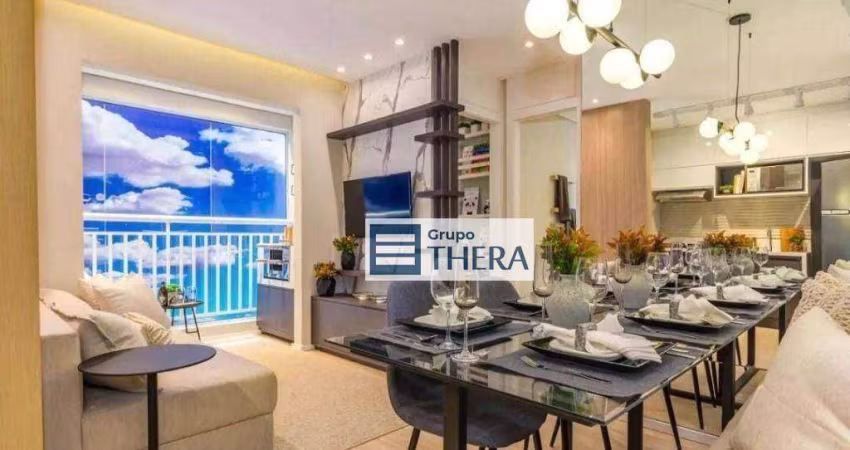 Apartamento com 2 dormitórios à venda, 50 m² por R$ 447.000,00 - Santa Teresinha - Santo André/SP