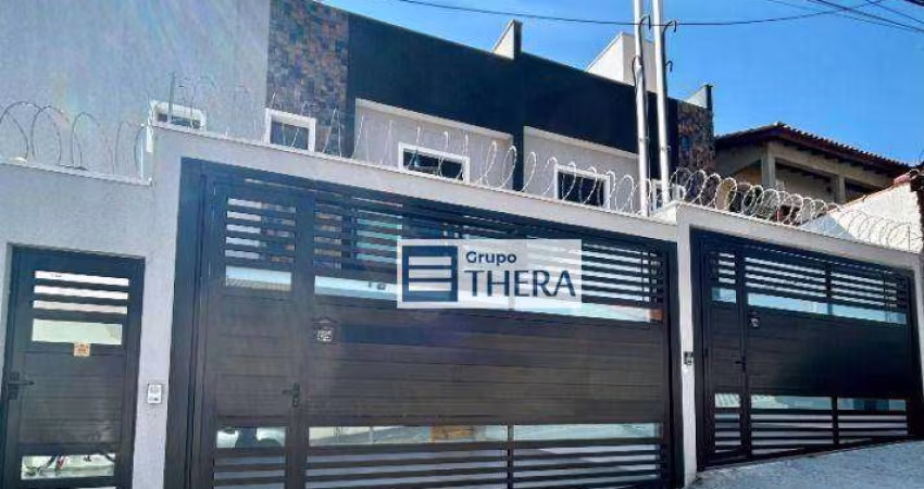 Sobrado com 2 dormitórios à venda, 96 m² por R$ 630.000 - Jardim Santo Alberto - Santo André/SP