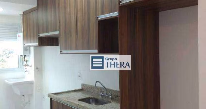 Apartamento com 2 dormitórios para alugar, 71 m² por R$ 3.451,15/mês - Vila Assunção - Santo André/SP