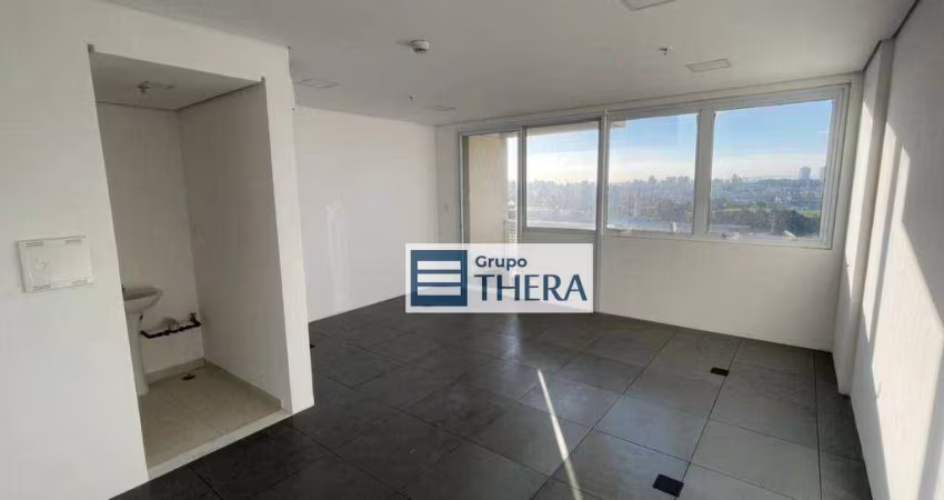 Sala para alugar, 33 m² por R$ 2.062,00/mês - Vila Homero Thon - Santo André/SP