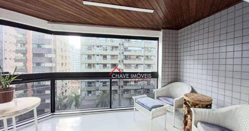 Apartamento à venda, 120 m² por R$ 1.350.000,00 - Aparecida - Santos/SP