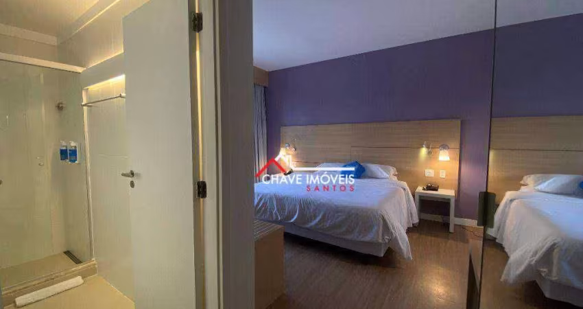 Flat à venda, 30 m² por R$ 487.000,00 - Pompéia - Santos/SP