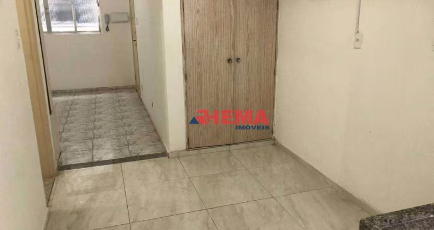 Apartamento com 2 dormitórios para alugar, 80 m² por R$ 2.800,01/mês - Aparecida - Santos/SP