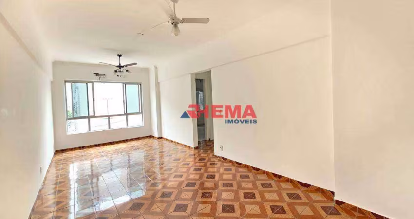 Apartamento com 2 dormitórios à venda, 97 m² por R$ 550.000,00 - Aparecida - Santos/SP