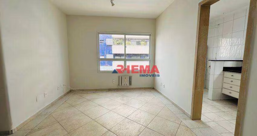 Apartamento com 1 dormitório à venda, 45 m² por R$ 400.000,00 - Ponta da Praia - Santos/SP