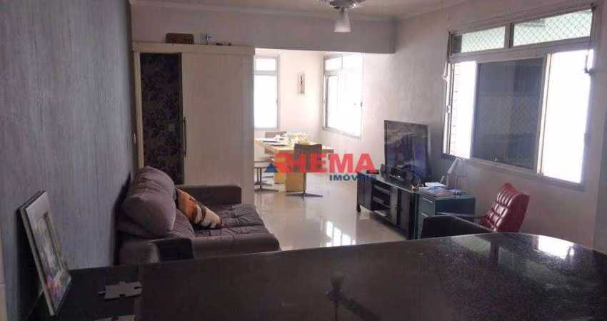 Apartamento com 3 dormitórios à venda, 86 m² por R$ 860.000,00 - Aparecida - Santos/SP
