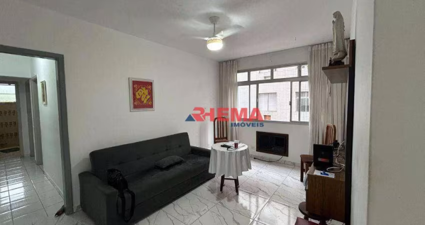 Apartamento com 2 dormitórios à venda, 70 m² por R$ 380.000,00 - Vila Matias - Santos/SP