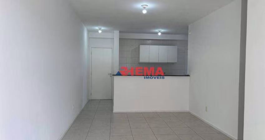 Apartamento com 3 dormitórios para alugar, 77 m² por R$ 4.890,00/mês - Ponta da Praia - Santos/SP