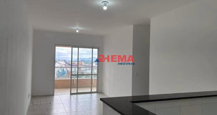 Apartamento com 3 dormitórios para alugar, 92 m² por R$ 5.000,01/mês - Ponta da Praia - Santos/SP