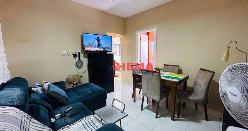 Apartamento com 2 dormitórios para alugar, 62 m² por R$ 3.500,02/mês - Ponta da Praia - Santos/SP