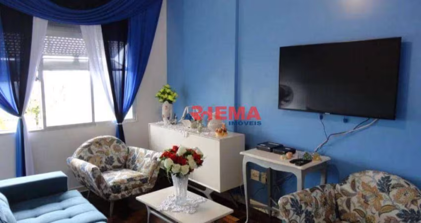 Apartamento com 2 dormitórios para alugar, 88 m² por R$ 4.100,01/mês - José Menino - Santos/SP