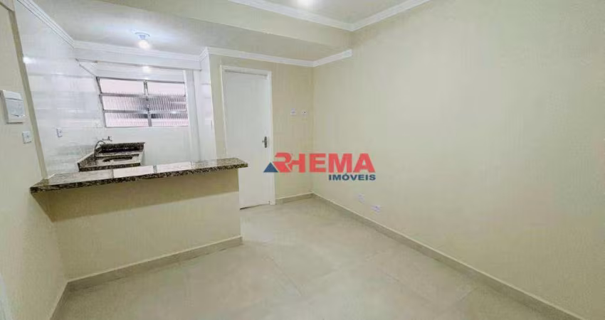 Apartamento com 1 dormitório à venda, 48 m² por R$ 335.000,00 - Ponta da Praia - Santos/SP
