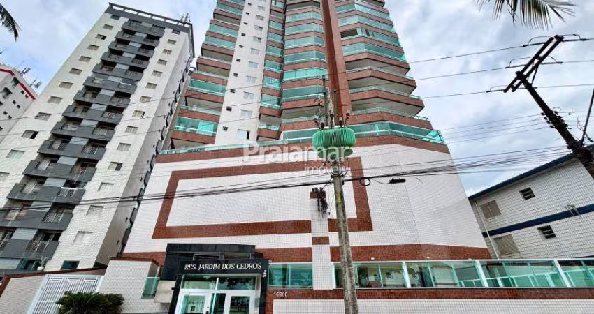 2 Dorm alto padrão frente para o mar Jardim real Praia Grande