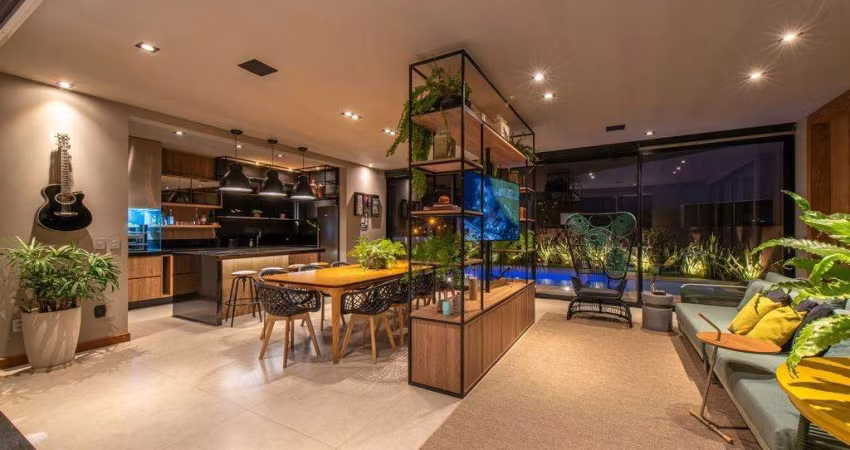 Casa à venda em Votorantim, Alphaville Nova Esplanada, com 4 suítes, com 394 m²