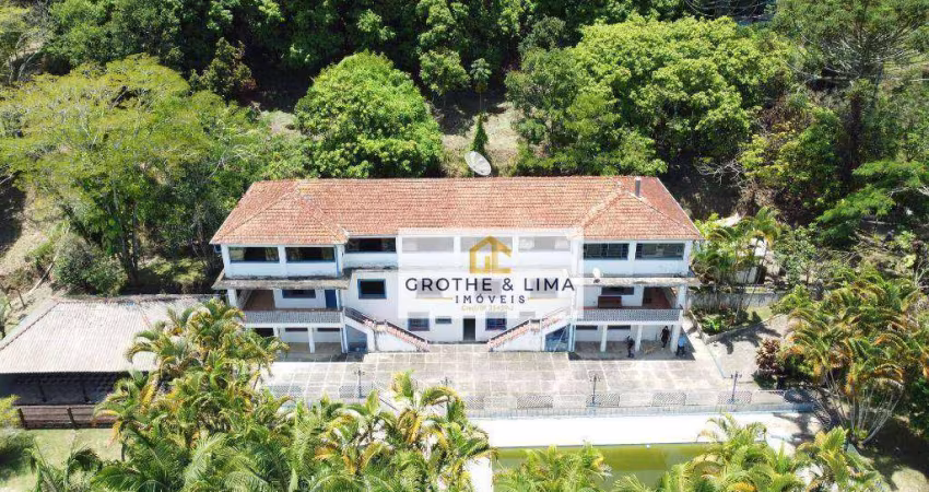 Sítio com 8 dormitórios, 121000 m² - venda por R$ 3.500.000,00 ou aluguel por R$ 10.000,00/mês - Guararema - Guararema/SP