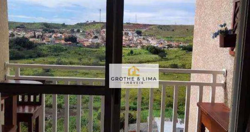 Apartamento com 2 dormitórios à venda, 56 m² por R$ 375.000 - Conjunto Residencial Flamboyant - São José dos Campos/SP