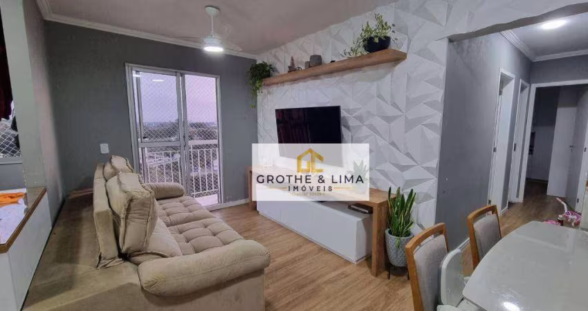 Apartamento com 2 dormitórios à venda, 50 m² por R$ 370.000 - Parque Residencial Flamboyant - São José dos Campos/SP