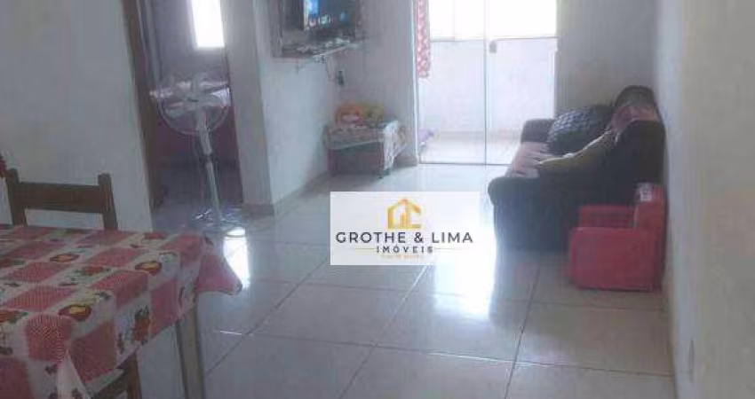 Apartamento com 2 dormitórios à venda, 58 m² por R$ 169.000 - Vila Nossa Senhora das Graças - Taubaté/SP